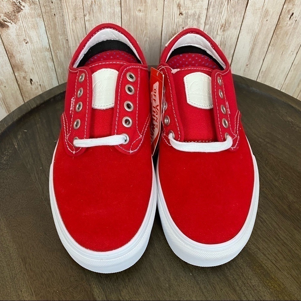 Vans Chima Ferguson Pro Skate Shoe Racing Red‎  Size 8 Women - Picture 3 of 14